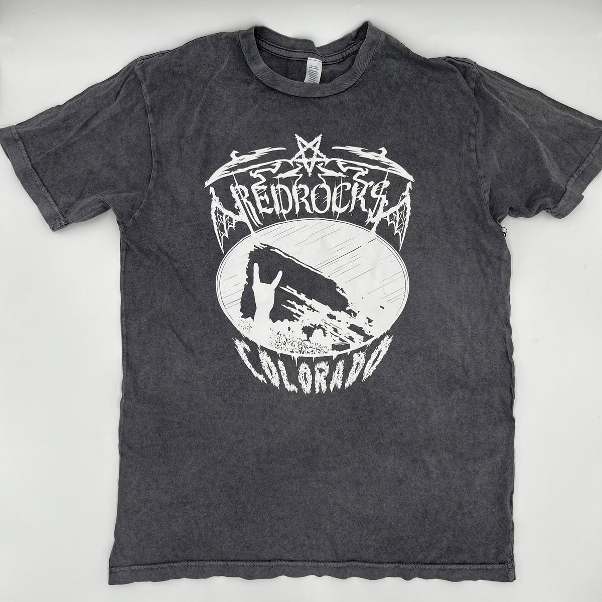 Red Rocks Obscure Metal Band T-Shirt (Unisex) - ThemeOne – Denver