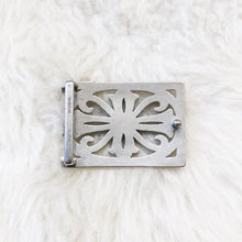 Load image into Gallery viewer, Silver Design Belt Buckle