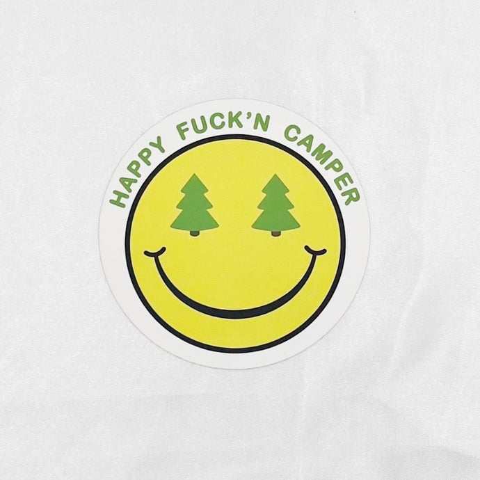 Happy Fuck’n Camper Sticker - ThemeOne