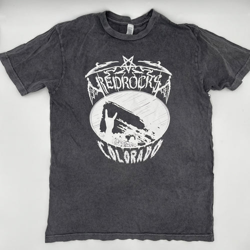 Red Rocks Obscure Metal Band T-Shirt (Unisex) - ThemeOne