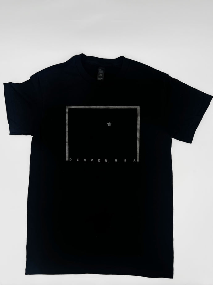 Map Minimal Black (Unisex) - ThemeOne