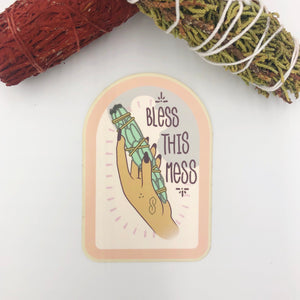 Bless This Mess Sticker - ThemeOne