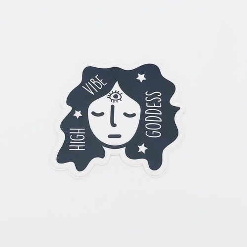 High Vibe Goddess Sticker - Sammiotzi