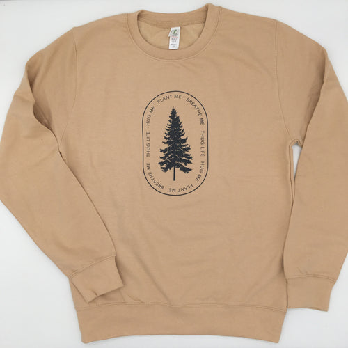 Tree Thugger Crew Neck (Unisex) - ThemeOne