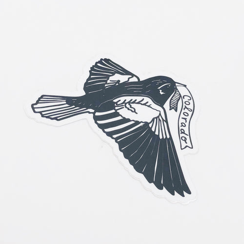 Colorado State Bird - Lark Bunting  - I Like Sara