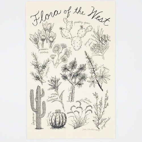 Flora of the West Print - I Like Sara