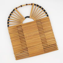 Load image into Gallery viewer, Bamboo Basket Bag