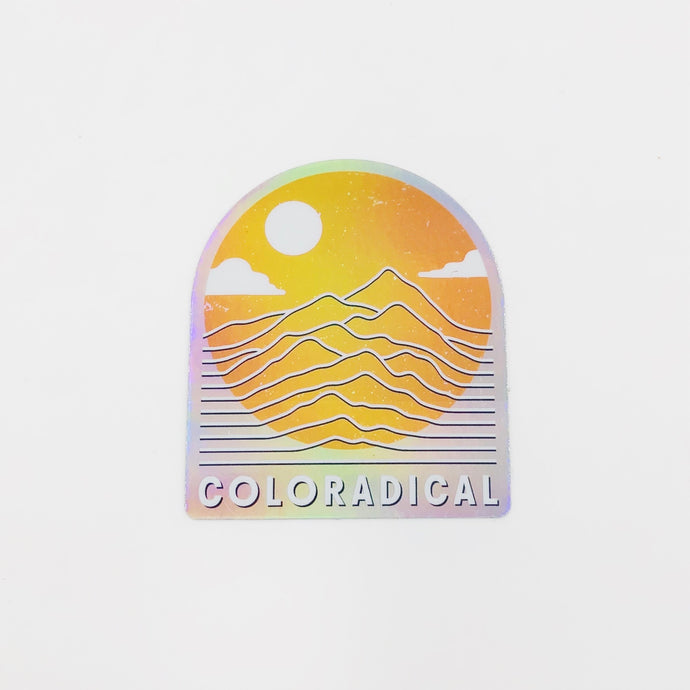 Vibrations Hologram Sticker - Coloradical