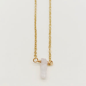 Raw Crystal Choker - Three Arrows Boutique