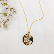 Load image into Gallery viewer, Rose Wax Seal Necklace  - Heritage &amp; Bloom