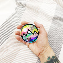 Load image into Gallery viewer, Vibe Mountain Hologram Sticker - Coloradical