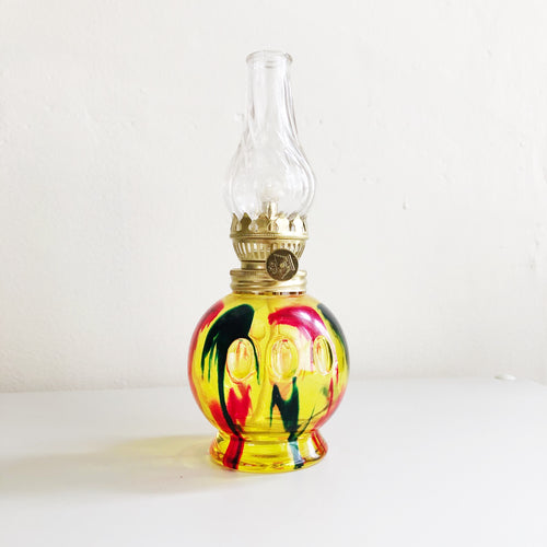 Mini Glass Oil Lamp Light