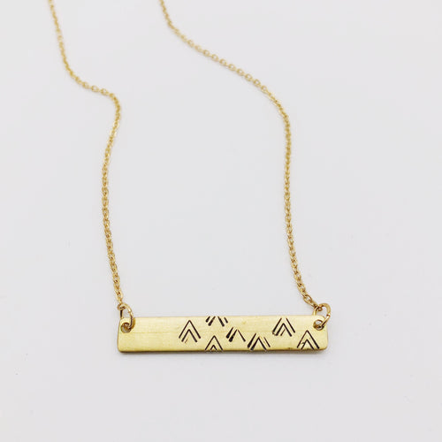 Mountain Necklace - Independent Mountain Jewelry
