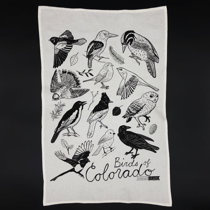 Colorado Birds Tea towel - I Like Sara
