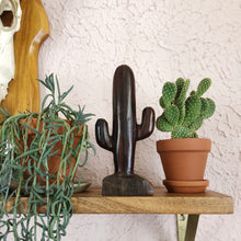 Load image into Gallery viewer, Hand-Carved Wood Saguaro