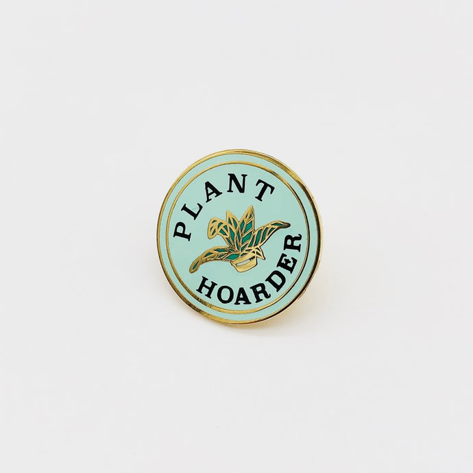 Plant Hoarder Enamel Pin - Antiquaria